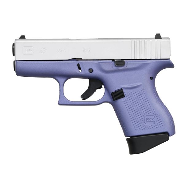 GLOCK 43 SEMI AUTO PISTOL.