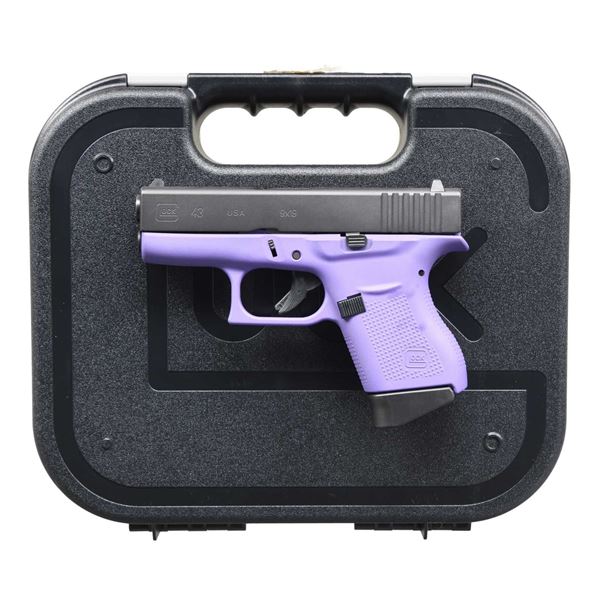 GLOCK 43 SEMI AUTO PISTOL.