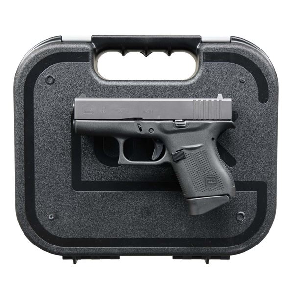 GLOCK 43 SEMI AUTO PISTOL.
