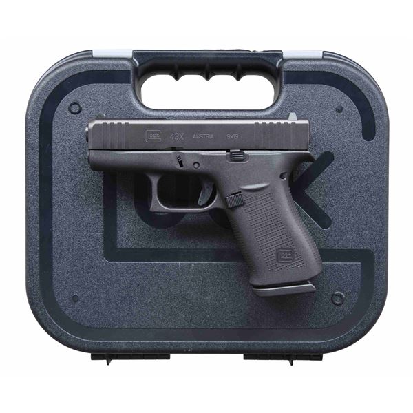 GLOCK 43X SEMI AUTO PISTOL.