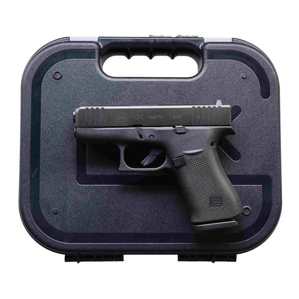 GLOCK 43X SEMI AUTO PISTOL.