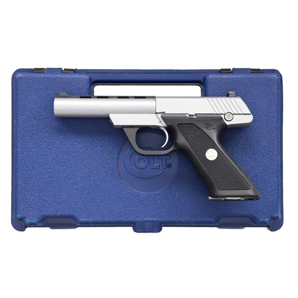 COLT 22 SEMI AUTO PISTOL.
