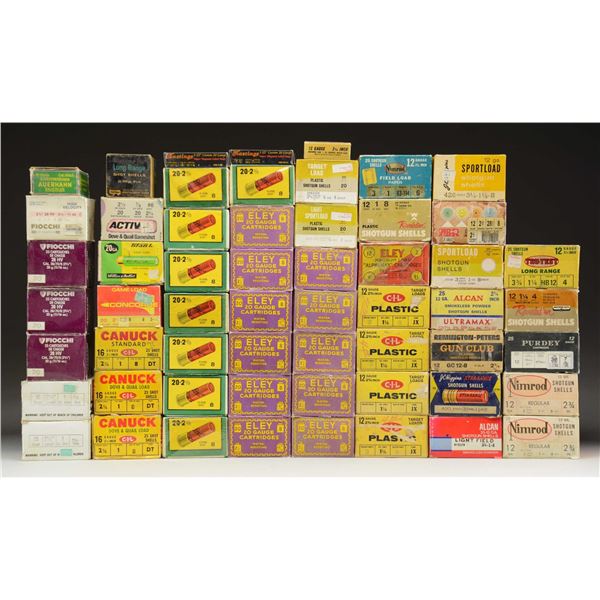 ASSORTED SHOTGUN AMMO LOT.