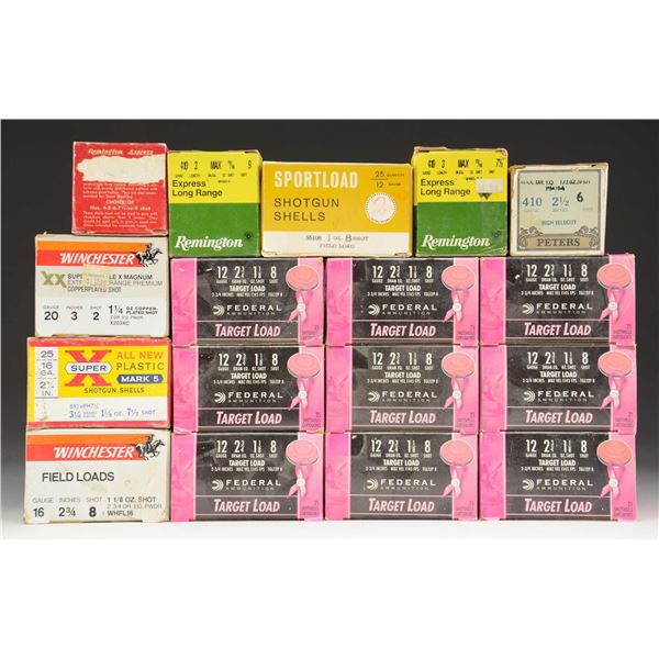 MISC. SHOTGUN AMMO LOT.