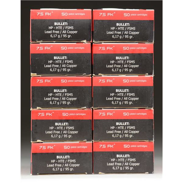 500 RDS OF BRNO 7.5 FK AMMO.
