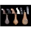 Image 2 : LOT OF ASSORTED GRIPS, POWDER FLASKS, & A CLEANING