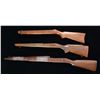Image 2 : LOT OF THREE RIFLE STOCKS.