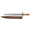 Image 2 : CONFEDERATE DAGGER POINT SIDE KNIFE.