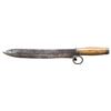 Image 2 : INTERESTING PRIMITIVE AMERICAN BOWIE KNIFE WITH