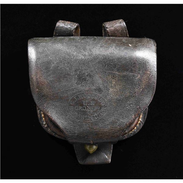 US CIVIL WAR PERIOD CAP BOX.