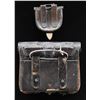 Image 2 : US CIVIL WAR CARTRIDGE BOX & INDIAN WAR PISTOL BOX