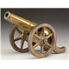 Image 2 : 19th CENTURY BRONZE SALUTE OR SIGNAL CANNON.