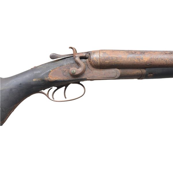 LOT OF FIVE SXS SHOTGUNS.