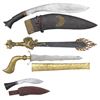 Image 2 : 4 ETHNIC KNIVES.