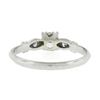 Image 7 : Antique Art Deco Platinum .34 ctw Round Diamond w/ Accents Promise Engagement Ri