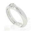 Image 9 : Tiffany & Co. Platinum 0.26 ctw Round Diamond Solitaire Etoile Engagement Ring