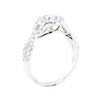Image 4 : 1.00 ctw Diamond Ring - 14KT White Gold