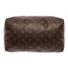 Image 4 : Louis Vuitton Brown Monogram Leather Speedy 30 Satchel Bag