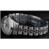 Image 9 : Rolex Ladies Quickset Stainless Steel White Diamond And Sapphire Datejust Wristw