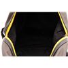 Image 9 : Fendi Grey Yellow Leather and Nylon Backpack