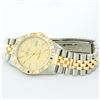 Image 4 : Rolex Mens 2T Yellow Gold And Stainless Steel Champagne Jubilee Dial 18K Diamond