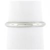 Image 1 : Classic 14k White Gold 2.2mm Domed Polished w/ Milgrain Stack Wedding Band Ring