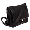 Image 2 : Prada Black Nylon Saffiano Trimmed Tessuto Messenger Bag