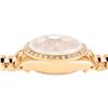 Image 6 : Rolex Ladies Quickset 18K Yellow Gold Diamond Bezel President 26MM