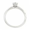 Image 9 : Classic Tiffany & Co. Platinum 0.27 ctw Round Diamond Solitaire Engagement Ring