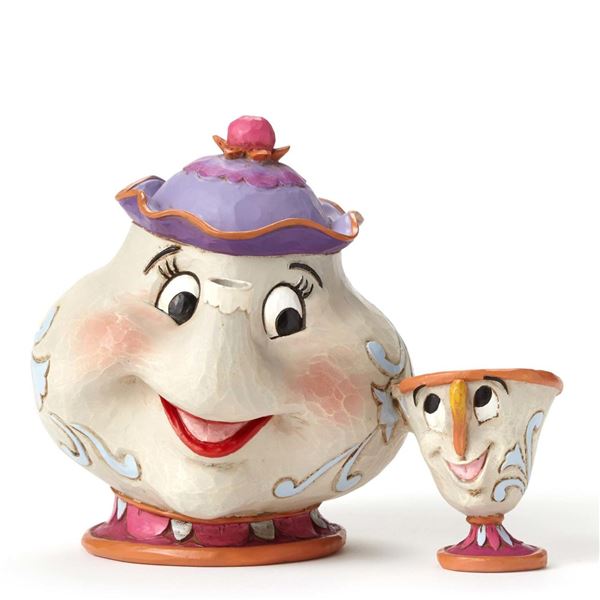 A Mrs. Potts & Chip “A Mother's Love” Figurine.