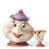 Image 1 : A Mrs. Potts & Chip “A Mother's Love” Figurine.