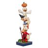 Image 2 : A Jim Shore “Teetering Trick-Or-Treaters” Huey, Dewey & Louie Figurine.