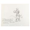Image 1 : A Mickey Mouse Drawing Signed By Michael Cedeno.
