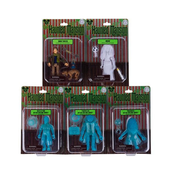 A Haunted Mansion Action Figure Collection.