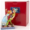 Image 1 : A Peter Pan, Wendy, and Tinker Bell 'An Unexpected Kiss' Figurine.