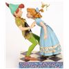 Image 3 : A Peter Pan, Wendy, and Tinker Bell 'An Unexpected Kiss' Figurine.