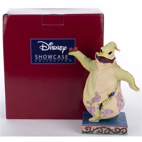 A Jim Shore Oogie Boogie "Gambling Ghoul" Figurine.