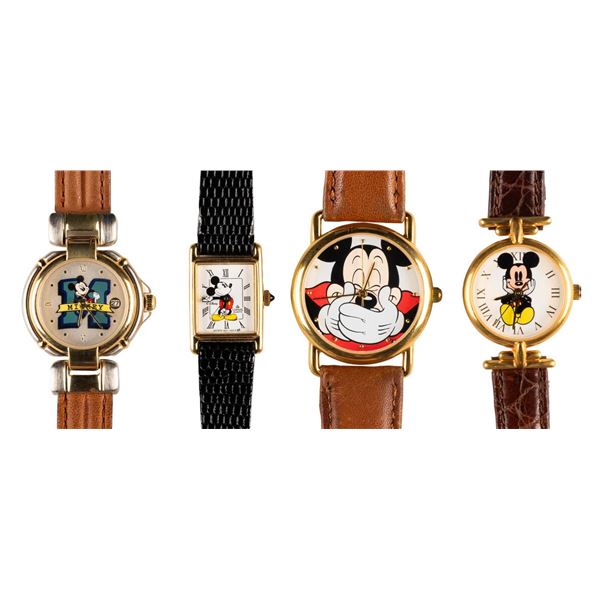 A Collection of Mickey Mouse Watches.