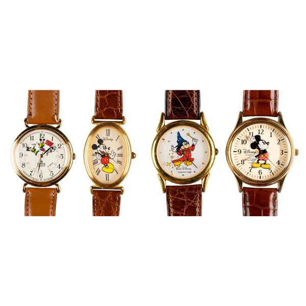 Four Mickey Mouse Watches.