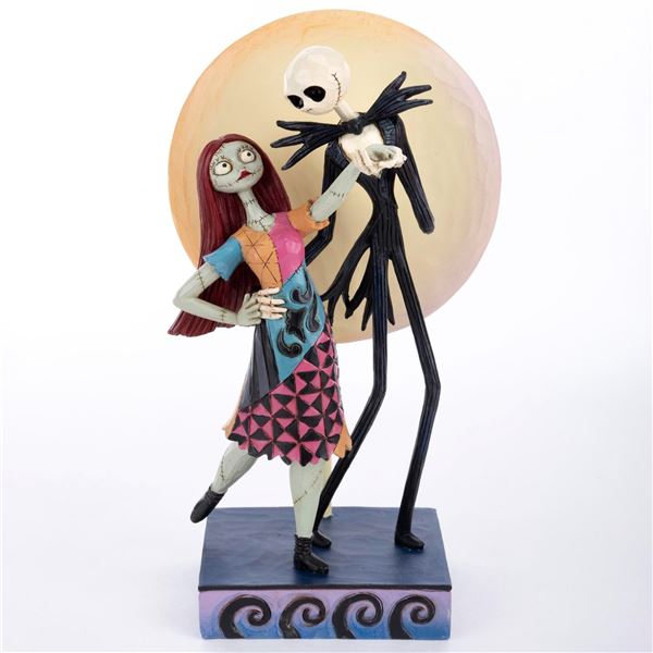A Jack and Sally “A Moonlit Dance” Jim Shore Figurine.