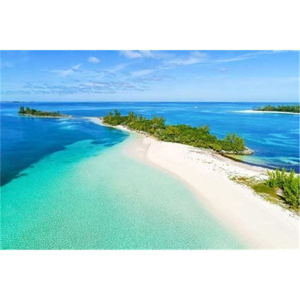 Explore the Abaco region of the Bahamas for 4