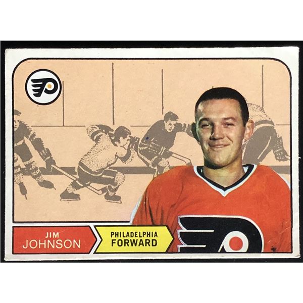 1968-89 O-PEE-CHEE JIM JOHNSON ROOKIE CARD