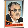 Image 1 : 1974-75 O-PEE-CHEE FRED SHERO (HOF) ROOKIE CARD