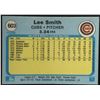 Image 2 : 1982 FLEER LEE SMITH (HOF) ROOKIE CARD - ERROR CARD