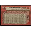 Image 2 : 1989 BOWMAN DON MATTINGLY (HOF)