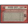 Image 2 : 1989 BOWMAN GEORGE BRETT (HOF)