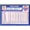 Image 2 : 1998 TOPPS COMMEMORATIVE NOLAN RYAN (HOF)