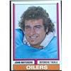 Image 1 : 1974 TOPPS NFL JOHN MATUSZAK (HOF) ROOKIE CARD