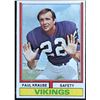Image 1 : 1974 TOPPS NFL PAUL KRAUSE (HOF)