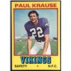 Image 1 : 1974 TOPPS WONDER BREAD PAUL KRAUSE (HOF)